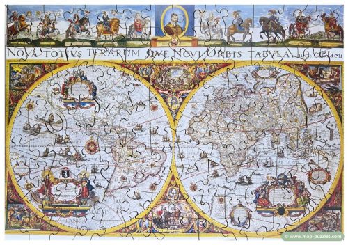 Wentworth 140pc World Map Puzzle (mh-0695)