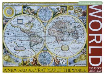 C mh-0299 ROBERT-FREDERICK Map Puzzle 750