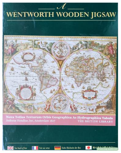 C mh-0483 Wentworth 250 Ortelius World Map Box