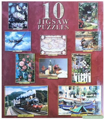 C mh-0498 BV Leisure 10 Puzzles Box