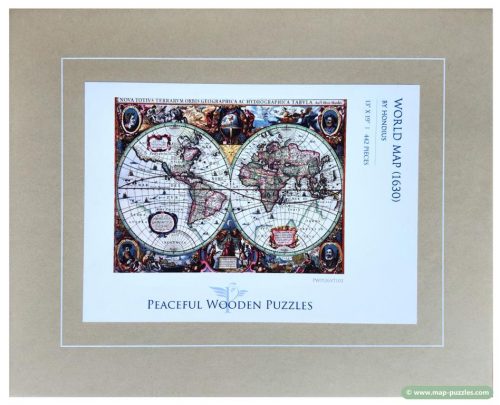 C mh-0534 Peaceful Wooden Puzzles Box