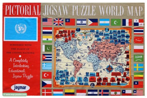 C mh-0595-V2 Jaymar Chase-Dudley World Map Box