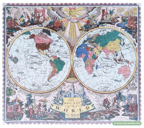 C mh-0661 MSquared Puzzles Everett World Map Puzzle (1)