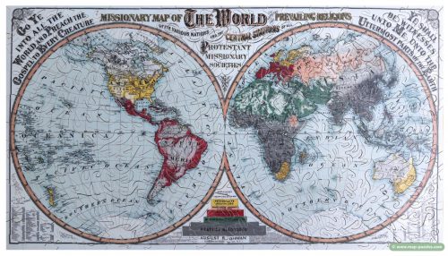C mh-0662 MSquared Puzzles Ohman World Map Puzzle (1)