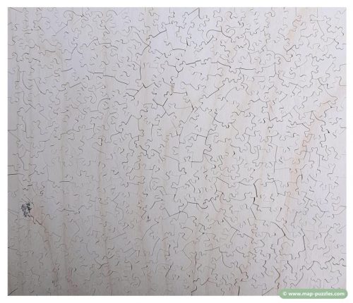 C mh-0663 MSquared-Puzzles Mappe-Monde Geo-Hydrographique Gerard Valk Puzzle reverse